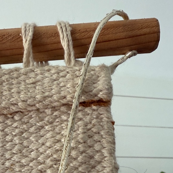 Artisan Geometric Tapestry with Fringe - Picture 9 of 9